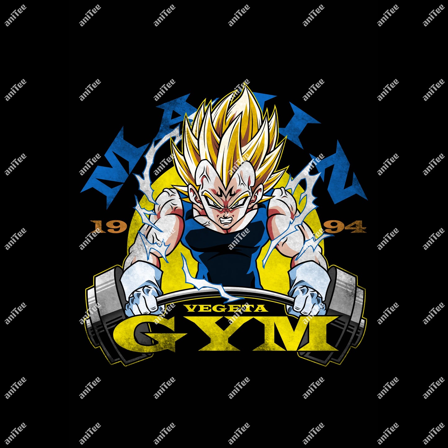 Majin Vegeta Gym T-Shirt