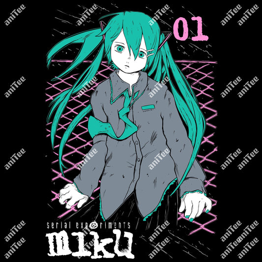 lain miku T-Shirt